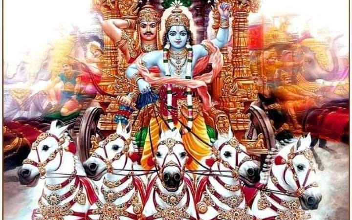 भगवान श्रीकृष्ण की आज्ञा के अनुसार मयासुर द्वारा सभाभवन बनाने की तैयारी