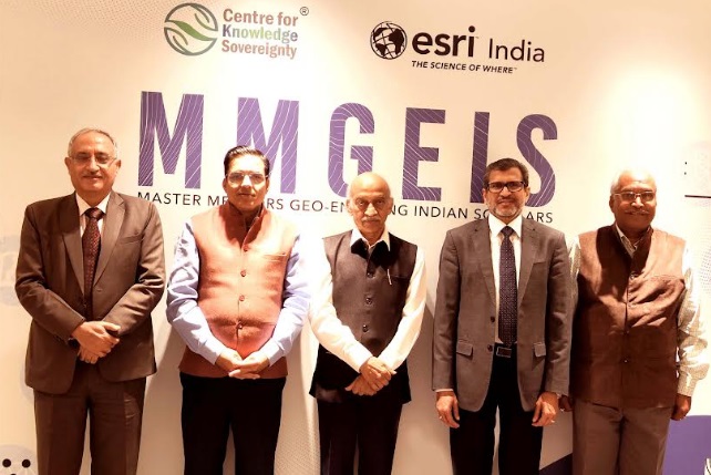 Centre for Knowledge Sovereignty (CKS) and Esri India Enter the Pilot Phase of the MMGEIS Program
