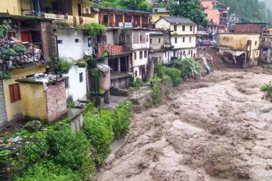 उत्तराखंड में बारिश जारी, रूद्रप्रयाग&मदमहेश्वर रास्ते में पुल बहा