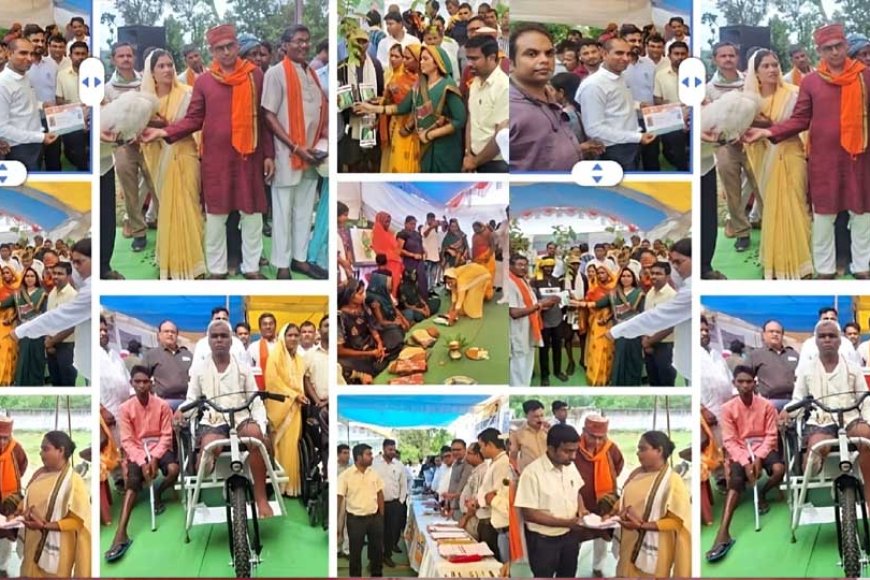 जन समस्या निवारण शिविर में 336 आवेदन हुये प्राप्त, 128 आवेदनों का मौके पर किया गया निराकृत 208 रहे शेष
