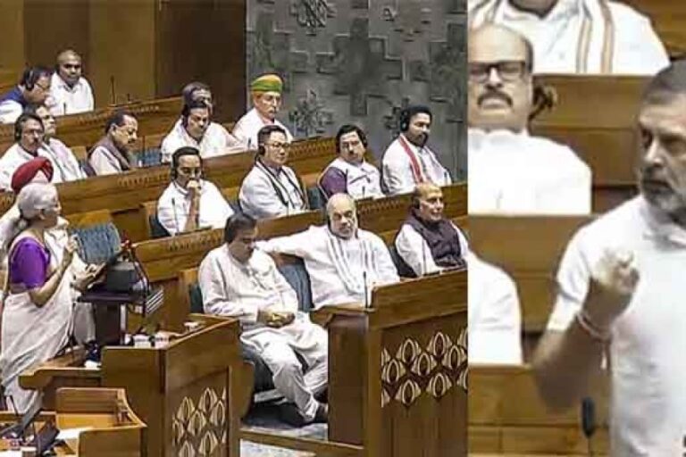 संसद के मानसून सत्र में राहुल गांधी ने सरकार को बजट के मुद्दे पर घेरा, पेपरलीक&बेरोजगारी का मुद्दा भी उठाया