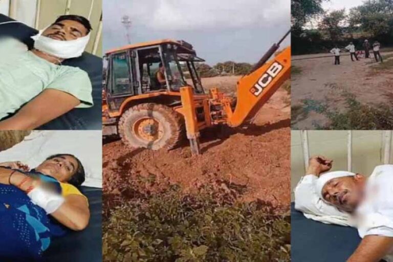 जमीनी विवाद के मामला में दो पक्षों में चले लाठी डंडे, महिला समेत 5 घायल