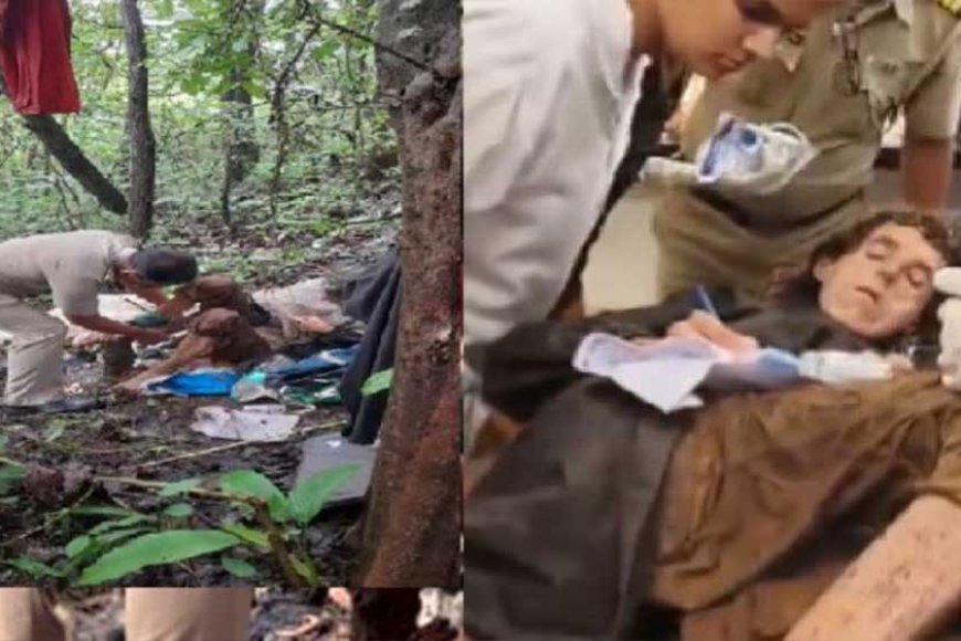जंगल में जंजीर से जकड़कर भाग गया पूर्व पति, महिला की लिखकर बताई कहानी