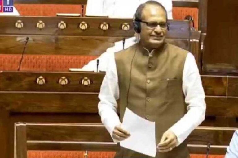 सदन में टीएमसी सांसद पर खूब गरजे शिवराज सिंह चौहान