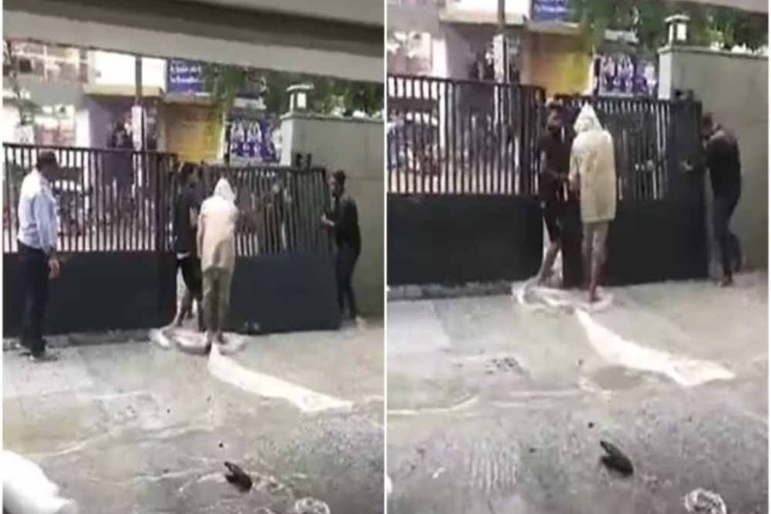 चौंकाने वाला खुलासा: टल सकता था IAS कोचिंग हादसा, कोचिंग इंस्टीट्यूट का गेट पिछले साल भी बारिश के दौरान टूट गया था