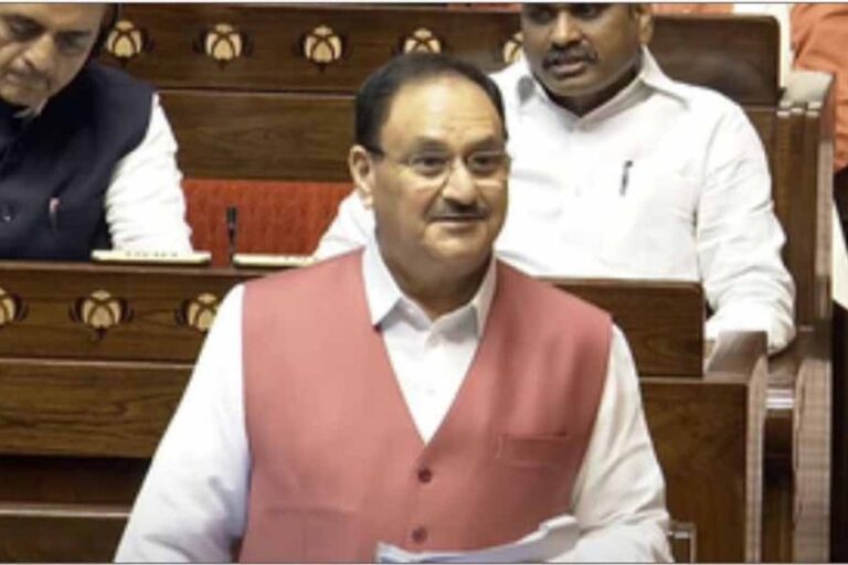 राज्यसभा में बजट पर बोलते हुए नेता सदन जेपी नड्डा ने कहा& हम वर्ल्ड इकोनॉमी में 15 प्रतिशत का योगदान दे रहे हैं