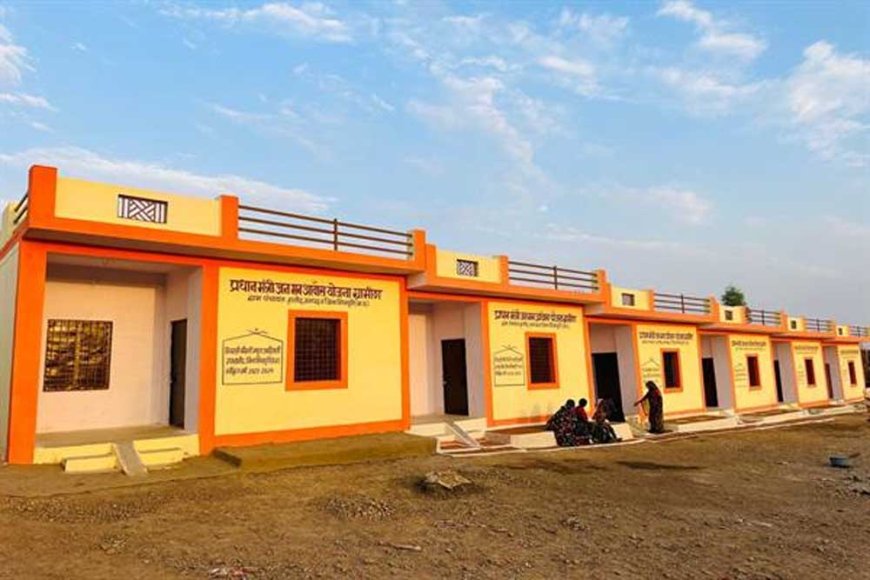 पक्का घर, सुंदर कॉलोनी – सहरिया परिवारों की बदलने वाली है जिन्दगानी, शिवपुरी में देश की तीसरी जनमन आवासीय कॉलोनी बनकर तैयार