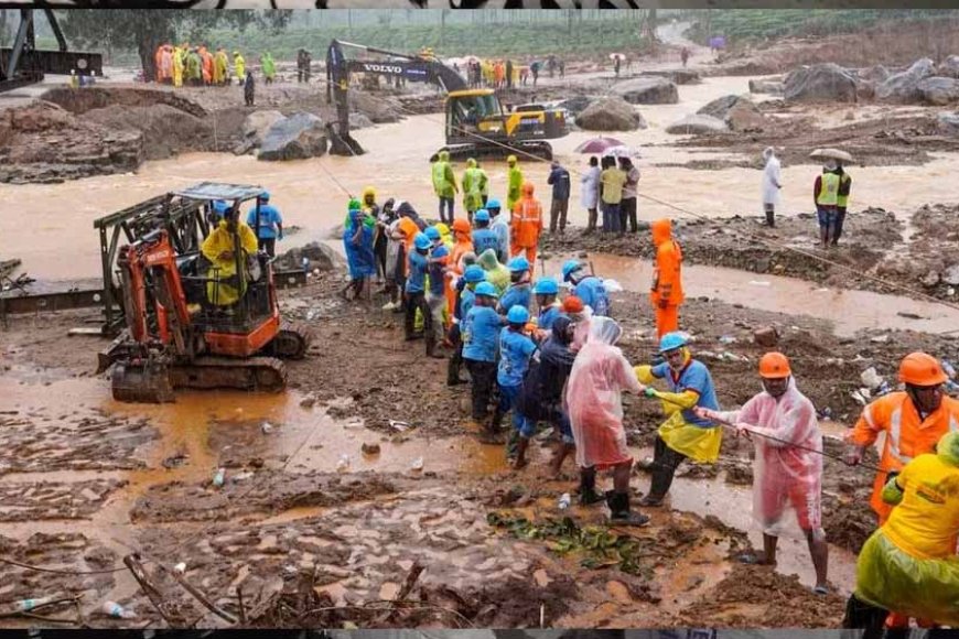 वायनाड भूस्खलन में मृतकों की संख्या बढ़कर 344 हुई, रेस्क्यू पांचवें दिन भी जारी