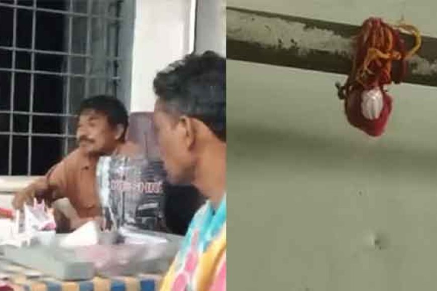 छत्तीसगढ़&कांकेर में CMHO ने दफ्तर में बंधवाया ताबीज, बुरी नजर से बचने के कारनामे की चर्चा