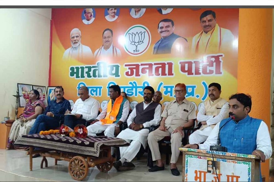 भाजपा जिला कार्यसमिति की बैठक सम्पन्न