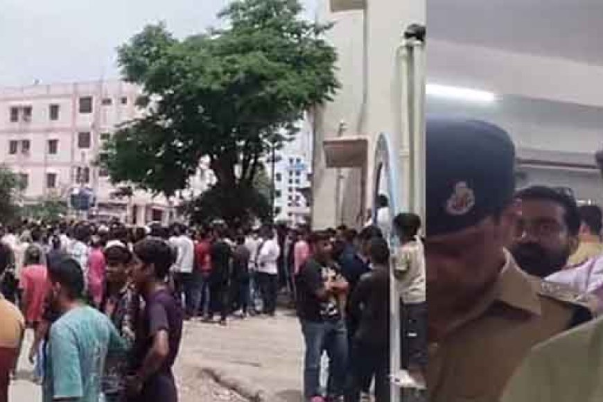राजस्थान&उदयपुर कलेक्टर ने चाकूबाजी में घायल बच्चे की मौत को बताया अफवाह, अस्पताल में इकट्ठा हुई भीड़