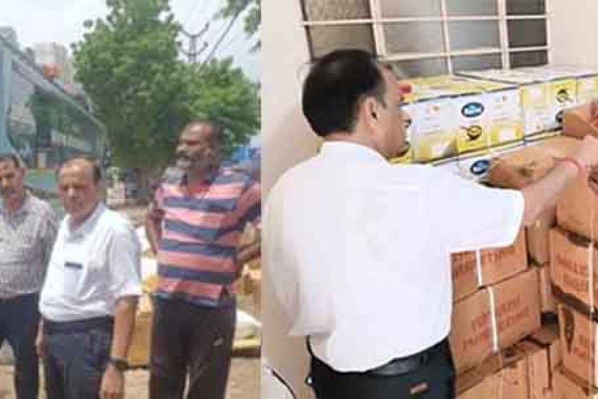 राजस्थान&बीकानेर में बस रुकवाकर 837 लीटर घी सीज, स्वास्थ्य विभाग की टीम ने दुकानों से भरे सैंपल