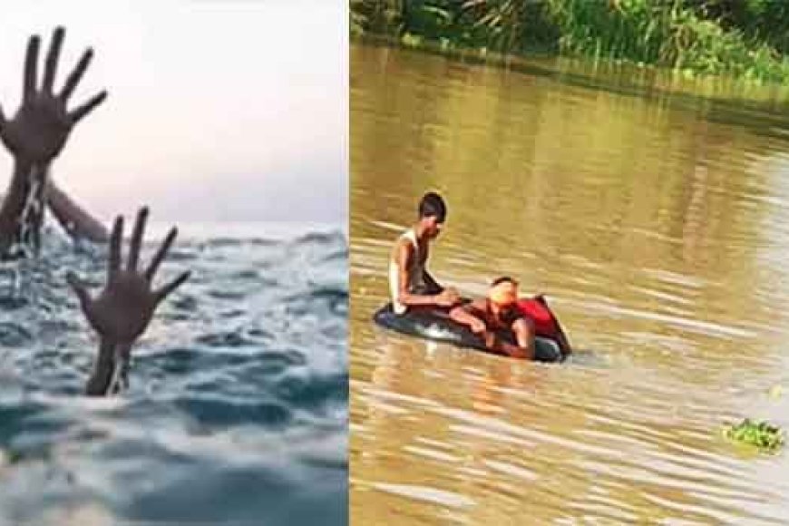 बिहार&नालंदा में दो मासूम बच्चियों की मौत, पैर फिसलने से नदी में डूबीं
