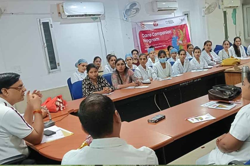 केयर कम्पेनियन प्रोग्राम के तहत एक दिवसीय प्रशिक्षण सम्पन्न