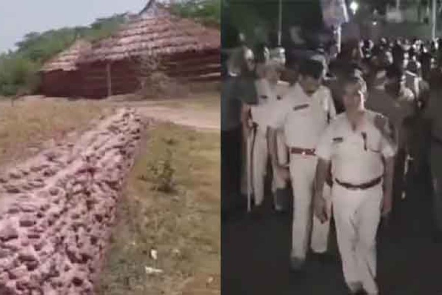 राजस्थान&अलवर में देर रात हंगामा, मंदिर की जमीन पर कब्जे को लेकर दो पक्ष टकराए