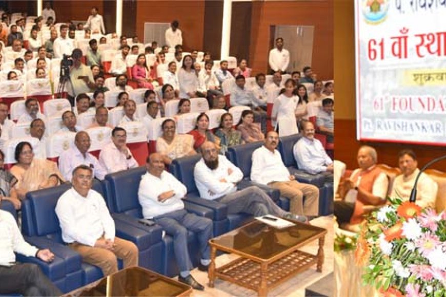विश्वविद्यालय को गौरव दिलाने कड़ी मेहनत करें : राज्यपाल रमेन डेका