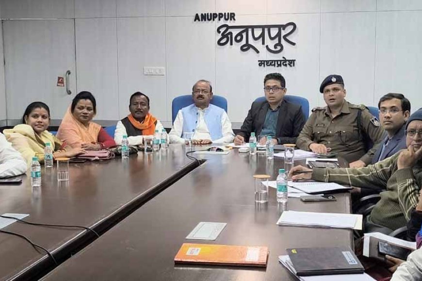 मुख्यमंत्री ने विकास कार्यों एवं योजनाओं के क्रियान्वयन के सम्बन्ध में ली बैठक