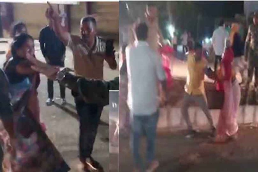 छत्तीसगढ़&कांकेर में ओबीसी समाज उपाध्यक्ष को महिलाओं ने दौड़ा&दौड़ा कर पीटा