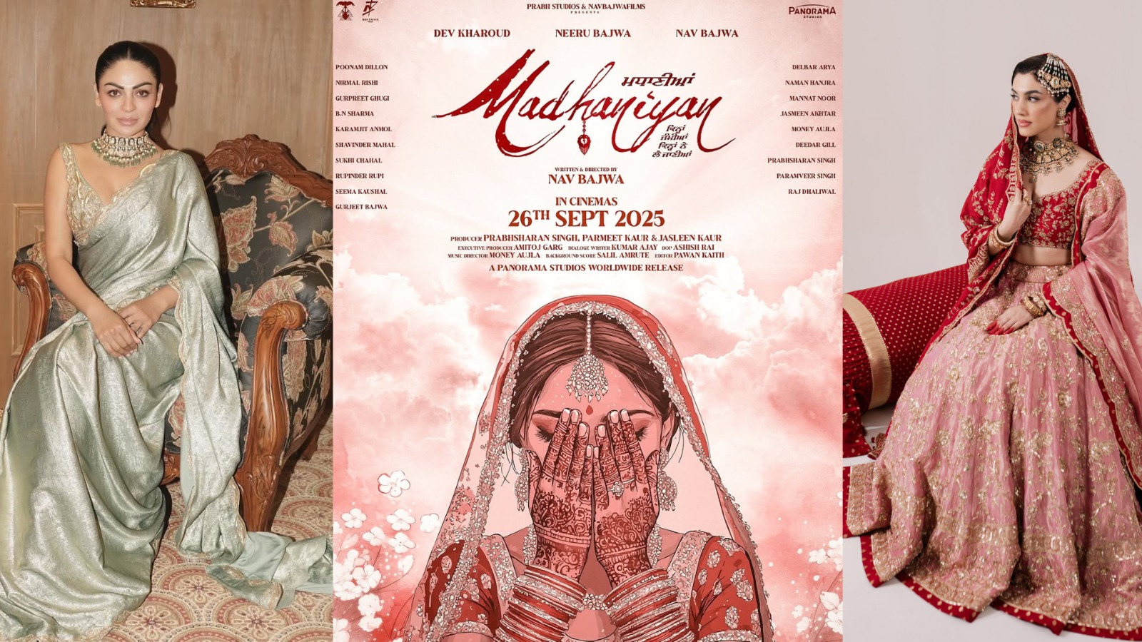 Madhaniya” Poster Sets the Stage for Delbar Arya’s Boldest Performance Yet along with Nav bajwa