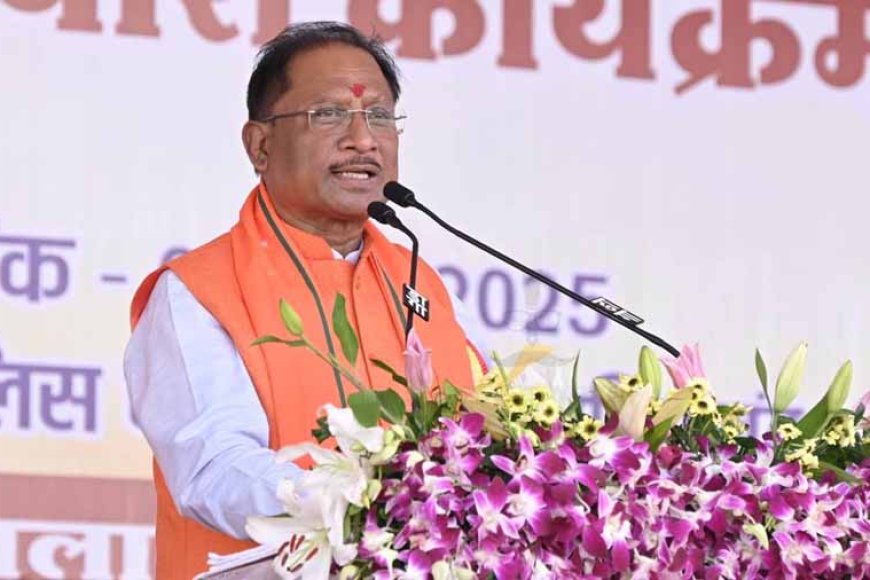 सीएम साय ने पत्रकार सुरक्षा कानून को लेकर किया ऐलान, कहा& जल्द करेंगे लागू