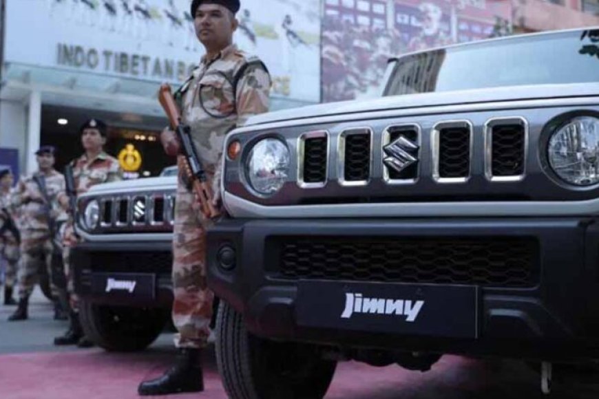 इंडो&तिब्बती सीमा पुलिस को मारुती सुजुकी ने सौंपे 60 Jimny वाहन
