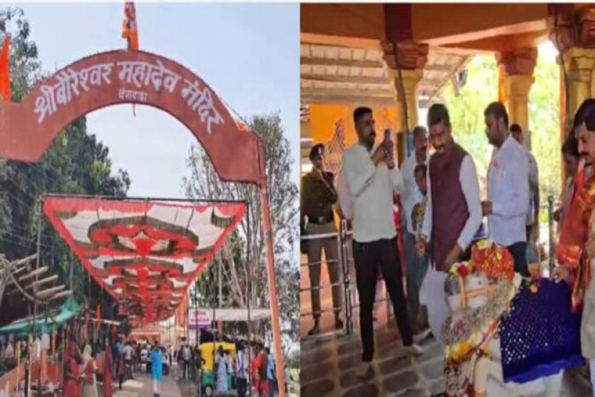 मुख्यमंत्री डॉ मोहन ने महाशिवरात्रि के दूसरे दिन भगवान महादेव का सपत्नीक किया जलाभिषेक