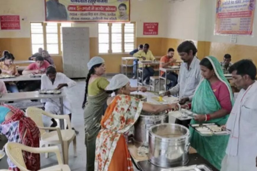 प्रदेश के शहरी क्षेत्रों में जरूरतमंदों को रियायती दर पर भोजन की सुविधा