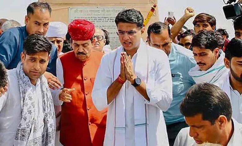 कांग्रेस की संविधान बचाओ रैली छत्तीसगढ़ में स्थगित, सचिन पायलट का दौरा