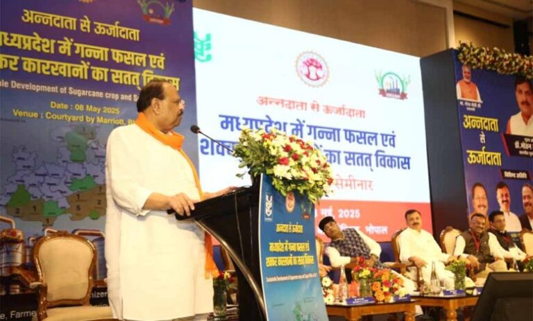 मध्यप्रदेश में कृषि और उद्योग का समन्वय आत्मनिर्भरता की दिशा में दूरगामी पहल : प्रभारी मंत्री काश्यप