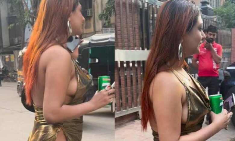 मुंबई की सड़कों पर बोल्ड अंदाज में स्पॉट हुई खुशी मुखर्जी