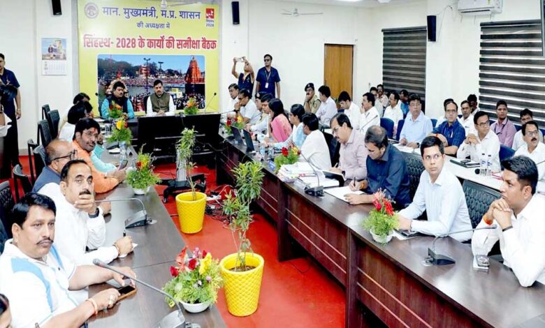 साधु, संत और श्रद्धालुओं की आस्था को सर्वोपरि रख करें सिंहस्थ 2028 के सभी कार्य: मुख्यमंत्री डॉ.यादव