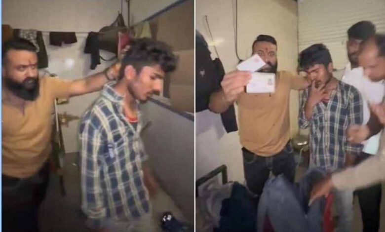 आरोपी ‘पाकिस्तान जिंदाबाद और एक रात में भारत साफ’ जैसे शब्दों का इस्तेमाल कर रहे हैं, करणी सेना ने जमकर की पिटाई