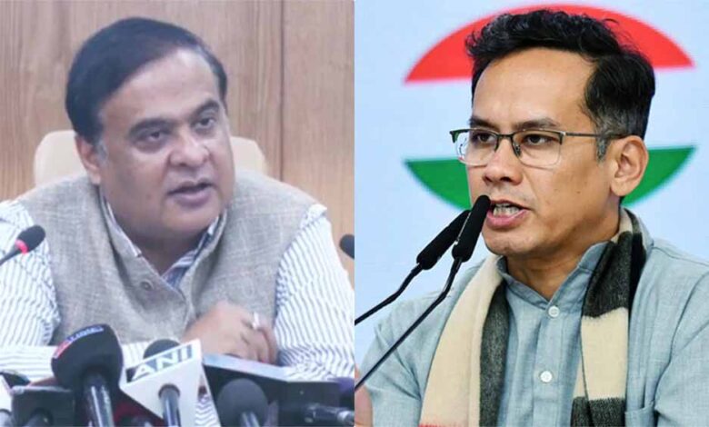 गौरव गोगोई का नाम कांग्रेस की लिस्ट में देखकर मुख्यमंत्री हिमंत बिस्वा सराम ने पलटवार किया, इनका पाक से कनेक्शन