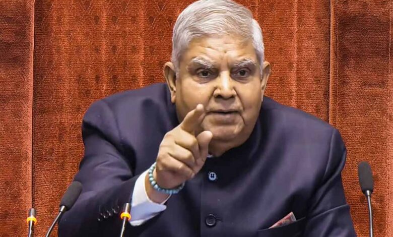 अब वह समय नहीं रहा जब हम अपने हितों के विरोधी देशों को यात्रा या आयात के माध्यम से सशक्त करते रहें : उपराष्ट्रपति धनखड़