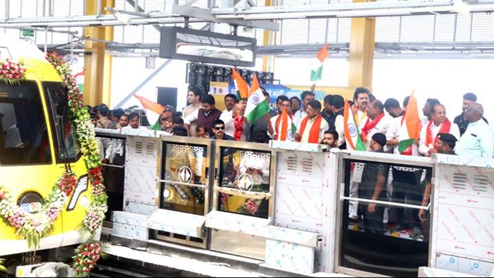 इंदौर मेट्रो रेल का ऐतिहासिक शुभारंभ