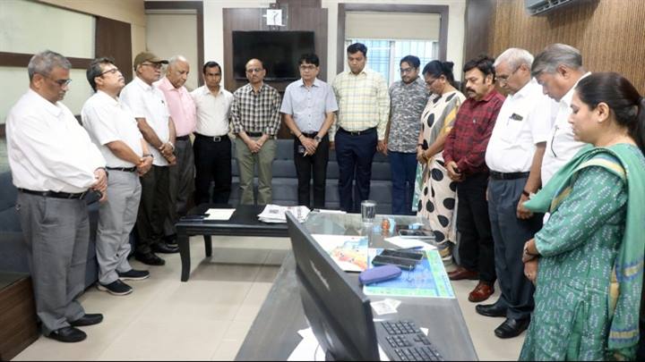 सेवानिवृत्त उप संचालक जनसंपर्क श्री नीरज शर्मा को दी श्रद्धांजलि