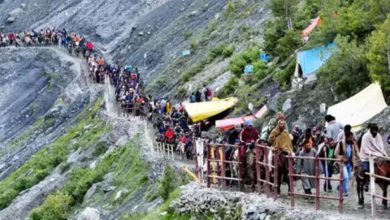 अमरनाथ यात्रा फिर शुरू, श्रद्धालुओं में उत्साह, 7908 का जत्था रवाना, खराब मौसम के चलते यात्रा रोकी गई थी
