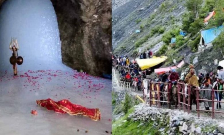 बाबा बर्फानी के दर्शन को उमड़ा जनसैलाब: 2 लाख से ज़्यादा श्रद्धालु कर चुके हैं यात्रा