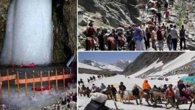 अमरनाथ यात्रा में उमड़ा आस्था का सैलाब, अब तक 1.63 लाख श्रद्धालुओं ने किए दर्शन