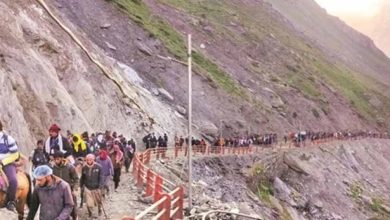 श्रद्धा का कारवां: अमरनाथ यात्रा के लिए नया जत्था जम्मू से हुआ रवाना
