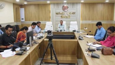कलेक्टर ने व्हीसी के माध्यम से की बाढ़ आपदा प्रबंधन की समीक्षा