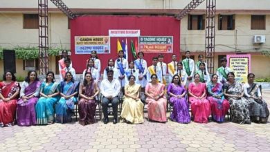 मैत्री विद्या निकेतन में अलंकरण और शपथ ग्रहण समारोह सम्पन्न