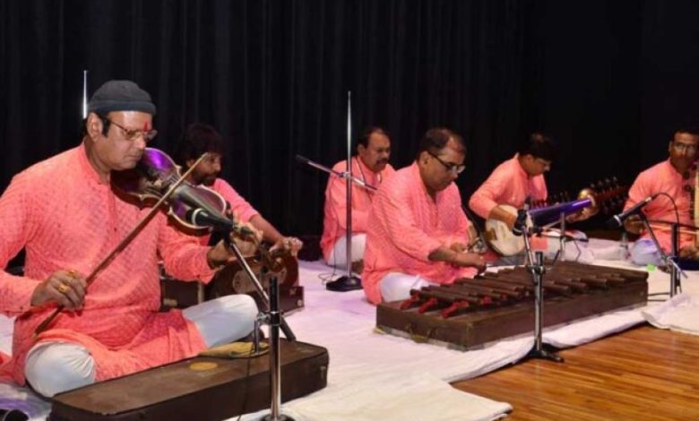 मध्यप्रदेश भवन में हुई मैहर बैंड की सांस्कृतिक संध्या मध्यप्रदेश भवन में हुई मैहर बैंड की सांस्कृतिक संध्या