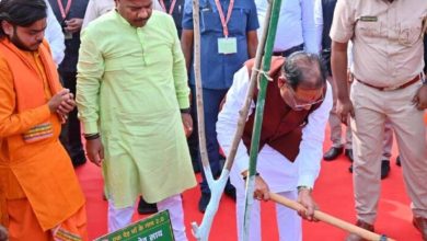 मुख्यमंत्री विष्णु देव साय ने नवीन विधानसभा परिसर में किया पौधरोपण
