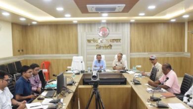 कलेक्टर ने हितग्राही मूलक योजनाओं की बैंकर्स के साथ की समीक्षा बैठक