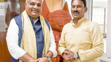 जल संसाधन मंत्री सिलावट ने केंद्रीय पर्यावरण एवं वन मंत्री यादव से की भेंट