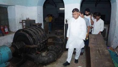 ऊर्जा मंत्री तोमर ने किया अस्पताल और वॉटर ट्रीटमेंट प्लांट का निरीक्षण