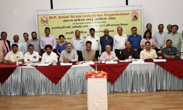 मप्र स्माल स्केल इंडस्ट्रीज ऑर्गेनाइजेशन की 65वीं वार्षिक साधारण सभा संपन्न, सुबोध जैन बने नए अध्यक्ष मप्र स्माल स्केल इंडस्ट्रीज ऑर्गेनाइजेशन की 65वीं वार्षिक साधारण सभा संपन्न, सुबोध जैन बने नए अध्यक्ष