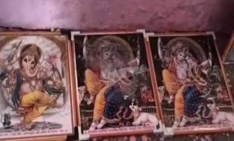 शिक्षक शकील मोहम्मद पर भारत माता की तस्वीर जलाने और छात्रों पर धर्म परिवर्तन का दबाव डालने का आरोप