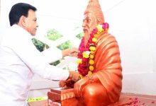 उप मुख्यमंत्री श्देवड़ा ने किया महर्षि वाल्मीकि एवं महर्षि वेदव्यास की प्रतिमा का अनावरण